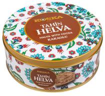 Тахінна Халва металева коробка Koska 800г Какао