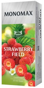 Чай МОНОМАХ в пак. "STRAWBERRY FIELD" 25шт