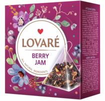 Чай Lovare в пірамідках "BERRY JAM" 30г