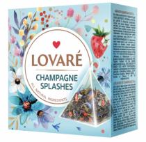 Чай Lovare в пірамідках "CHAMPAGNE SPLASHES" 30г
