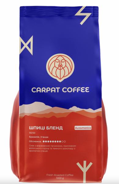 Carpat Coffee Шпиці Бленд (1кг зерно)