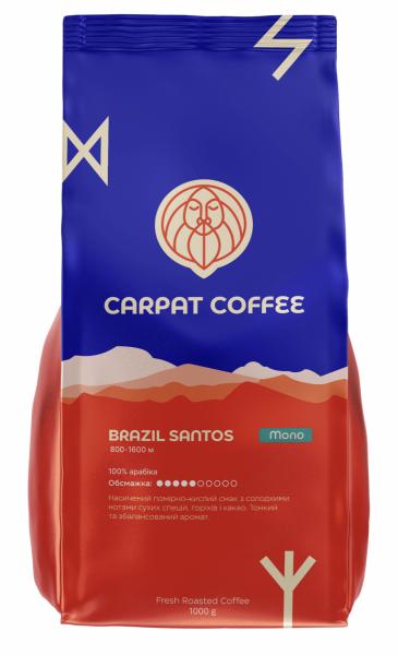 Carpat Coffee Brasil Santos (1кг зерно)