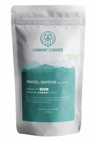 Carpat Coffee Brasil Santos (200г зерно)