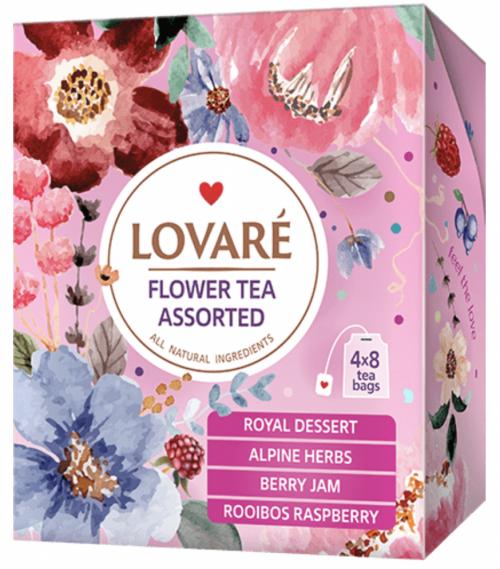 Чай Lovare в інд.конвертах ASSORTED FLOWER TEA