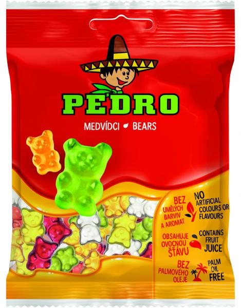 Жевательные конфеты Мишки PEDRO 80г
