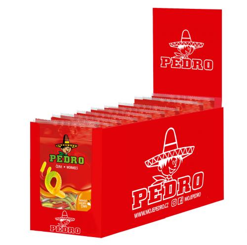 Жевательные конфеты Черви PEDRO 80г фото #2