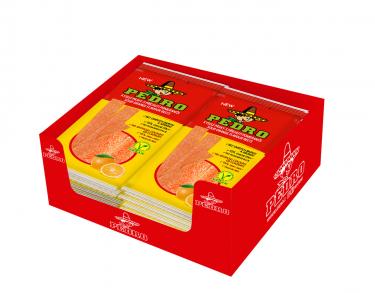 Жевательные конфеты Ремешки Апельсин PEDRO 80г фото #1