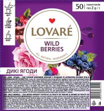 Чай Lovare в інд.конвертах "WILD BERRY" 100г