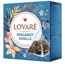 Чай Lovare в пірамідках "BERGAMOT VANILLA" 30г