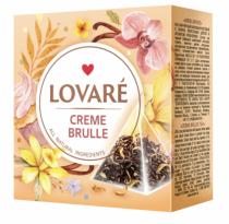 Чай Lovare в пірамідках "CREME BRULLE" 30г